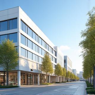 Projet de bureaux commerciaux et bâtiments à usage professionnel